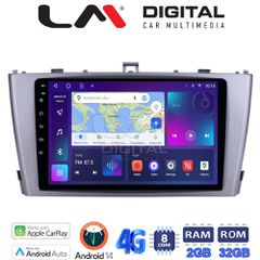 LM Digital - LM ZR8027 GPS Οθόνη OEM Multimedia Αυτοκινήτου για TOYOTA AVENSIS T27 2009 > 2016 (CarPlay/AndroidAuto/BT/GPS/WIFI/GPRS)