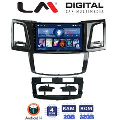 LM Digital - LM ZL4820 GPS Οθόνη OEM Multimedia Αυτοκινήτου για TOYOTA HILUX 2005>2016 (BT/GPS/WIFI)