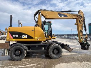 Εκσκαφέας Με Λάστιχα CAT 2007 M315D