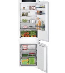 Bosch Εντοιχιζόμενος Ψυγειοκαταψύκτης 260lt NoFrost Υ177.2xΠ54.1xΒ54.8εκ. Λευκός KIN86VFE0