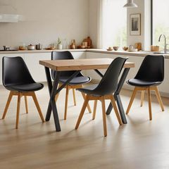 Φοιτητικό πακέτο επίπλων κουζίνας Delight pakoworld σετ 5τεμ