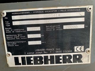 Εκσκαφέας Με Ερπύστριες Liebherr 2015 R 926 COMPACT-thumb-18