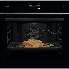 Φούρνος Άνω Πάγκου AEG TB8SB73ZAB 70lt Α++ με Ατμό και AI TasteAssist Μαύρος