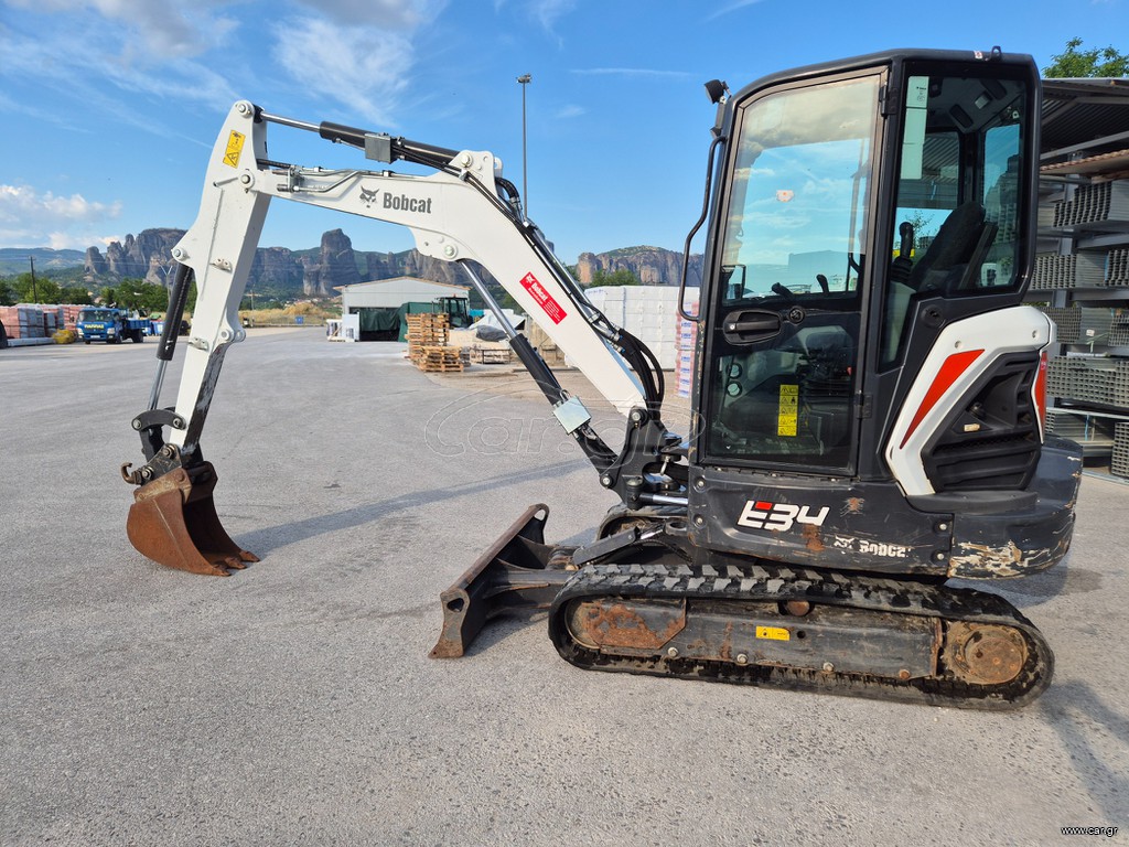 Εκσκαφάκι (διαβολάκι) Bobcat 2021 E34 Αψογο!
