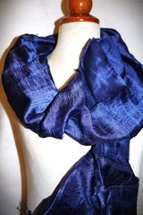 Αυθεντικό Μεταξωτό φουλάρι real Silk 1,70 Χ 0,33μ. ακατέργαστο γνησιο μετάξι  SIAM SILK  SL141