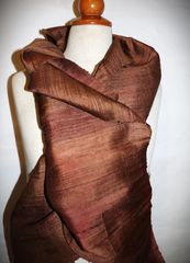 Αυθεντικό Μεταξωτό φουλάρι real Silk 1,75 Χ 0,42μ. ακατέργαστο γνησιο μετάξι  SIAM SILK  SL145