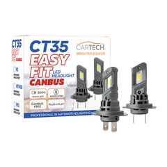ΛΑΜΠΑ LED CT35 EASY FIT ME CANBUS H11 50W 6500K CARTECH | Pancarshop