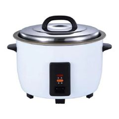 ΠΡΟΣΦΟΡΑ!!! KARAMCO CFXB-100A (40x40x27,5cm - 4,2 Lit - 1,55KW) Βραστήρας & Συντηρητής Ρυζιού Λευκός Επιτραπέζιος με Ανοξείδωτο Καπάκι