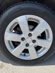 Πωλούνται ζαντολάστιχα εργοστασιακά Suzuki swift 15" αλουμινίου με hankook dot 4921
