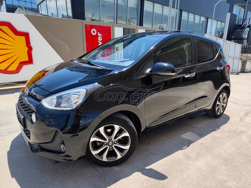 Hyundai i 10 2018 1.2 86HP,ΗΛΙΟΡΟΦΗ,LANE ASSIST,PRE COLLISION ASSIST,PDC,15".