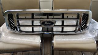 FORD RANGER 03-06 .. ΓΝΗΣΙΑ ΚΑΙΝΟΥΡΙΑ ΜΑΣΚΑ ΧΡΩΜΙΟΥ ΝΙΚΕΛ