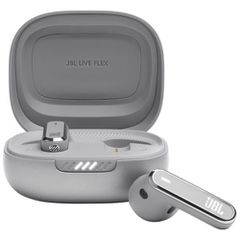 JBL Live Flex TWS Bluetooth Wireless In-Ear Earbuds Silver EU-thumb-1