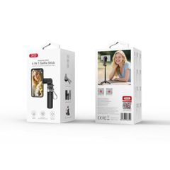 XO SS25 Mini Πολυλειτουργικό Selfie Stick Bluetooth-thumb-2