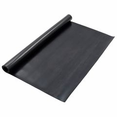 vidaXL Μάτ δαπέδου Μαύρο 1,2 x 2 μ Λάστιχο