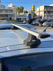 Toyota Yaris Πόδια για μπάρες Thule Rapid System 754 + Kit 1427 (Δίνεται και ως πλήρες σετ με Μπάρες WingBar Evo 135cm)