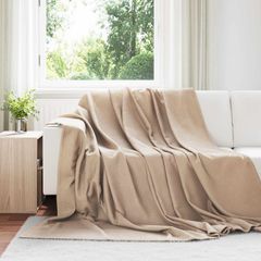vidaXL Ριχτάρια 6 pcs Καμηλοπάρδαλη 240 x 220 cm Μαλλί