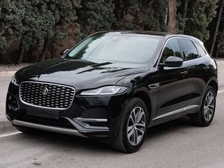Jaguar F-Pace 2022 Plugin Hybrid, μπεζ σαλόνι, κοτσαδόρος