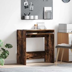 vidaXL Γραφείο Καπνιστό Δρύς 77.5 x 43 x 79 εκ. Επεξεργασμένο ξύλο