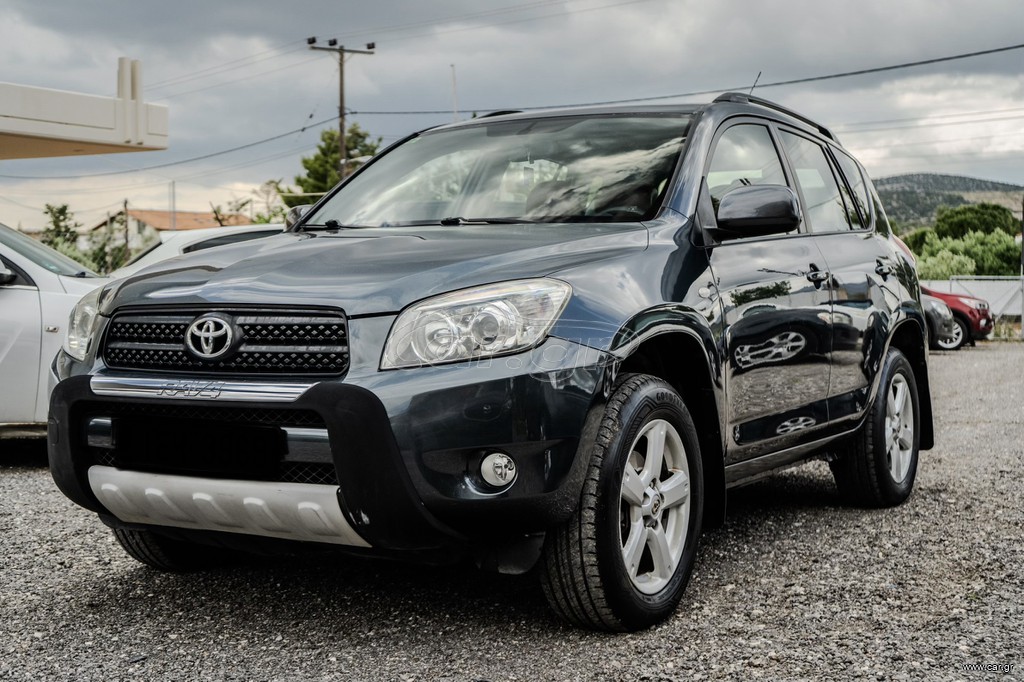 Toyota RAV 4 2006 EXECUTIVE -ΚΑΦΈ ΔΕΡΜΑ-ΗΛΙΟΡΟΦΗ-BOOK SERVICE