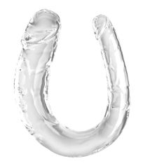 Pipedream King Cock Clear Double Trouble L - Transparent