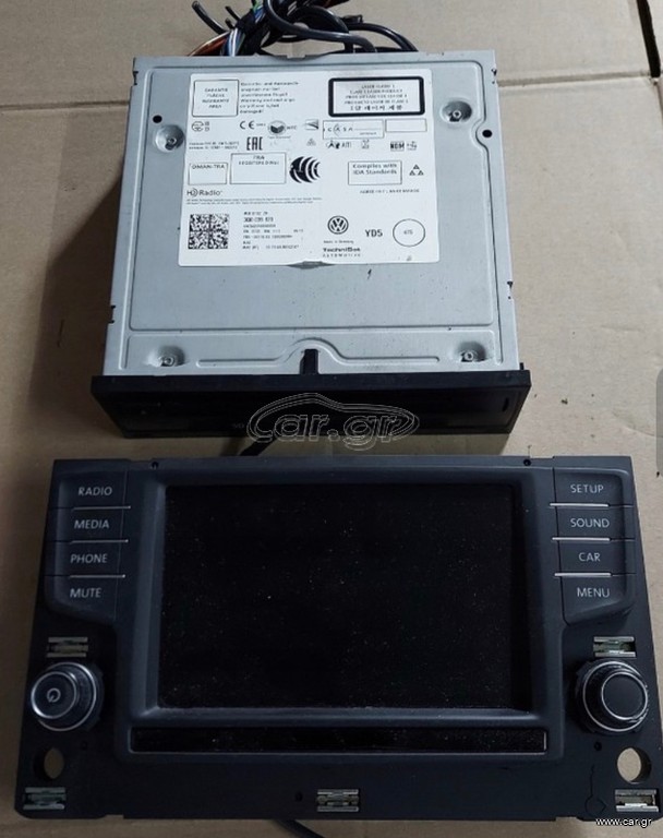 Volkswagen Golf 2016 Radio 3Q0035820 / 3G0919605
