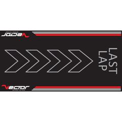 Vector Paddock Mat Pro - Fim - 200 X 100 Cm - Last Lap