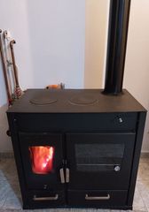 Πωλείται σομπα ξυλου υδραυλικη 41,55kw Thermiki Ats Plus Hybro.