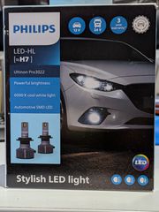 Philips h7 ultinon pro3022 led 12v 24v 20w 6000k 2τμχ 11972u3022x2