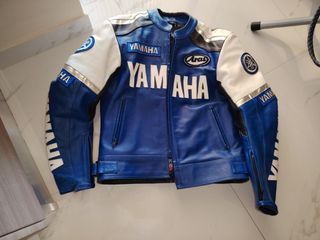 Δερμάτινο τζάκετ moto-YAMAHA