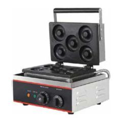 ΠΡΟΣΦΟΡΑ!!! KARAMCO - IDEAL CATERING IDM-5 (38,5x41x32cm - 1,5KW) Βαφλιέρα Ηλεκτρική για Ντόνατ Donut - Αντικολλητική Επιφάνεια 27x18,6cm