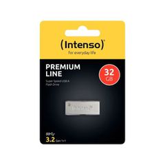 Intenso Pendrive 128 GB Premium Line USB 3.2, Μαύρο EU (3534491)