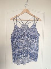 Tribal Strappy Top Tally Weijl (Size L)