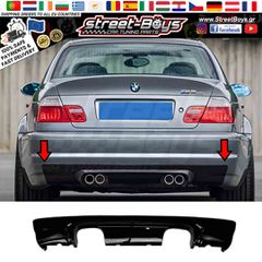SPOILER [CSL TYPE] ΔΙΑΧΥΤΗΣ ΠΙΣΩ ΠΡΟΦΥΛΑΚΤΗΡΑ BMW E46 M3 | Street Boys - Car Tuning Shop |