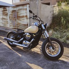 Kawasaki VN 400 Classic 1999 Custom Bobber | Δεν περνάει απαρατήρητο