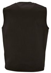 SOL'S WALLACE 02110 Unisex γιλέκο Twill 200 gsm 65% Πολυέστερ 35% Βαμβάκι BLACK-312