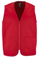 SOL'S WALLACE 02110 Unisex γιλέκο Twill 200 gsm 65% Πολυέστερ 35% Βαμβάκι RED-145