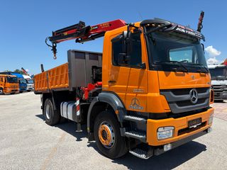 Ανατροπή + Γερανός Mercedes-Benz 2012 1833 Axor **3.90 Mεταξόνιο Retarder**-thumb-1