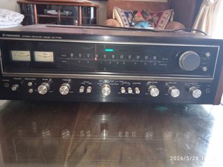 Vintage σπάνιος Pioneer SX7730 ξύλινο καπάκι