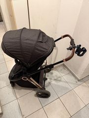 Πολυκαρότσι Chipolino (Γκρι Rose Gold) –Full Σετ με Τσάντα & Ποδόσακο