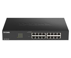 D-Link DGS-1100-16V2 16-Port Gigabit switch Managed L2 Ethernet (10/100/1000) Black