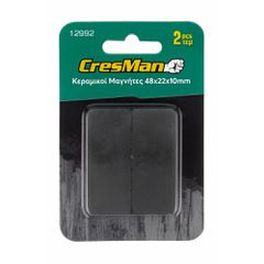 ΜΑΓΝΗΤΗΣ ΚΕΡΑΜΙΚΟΣ 48Χ22Χ10mm 2τμχ CRESMAN 12992
