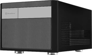 Silverstone Sugo SG11B Mini Tower Κουτί Υπολογιστή Μαύρο SST-SG11B