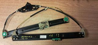 SKODA OCTAVIA 6 2013-2020 ΓΡΥΛΟΣ ΠΟΡΤΑΣ ΠΑΡΑΘΥΡΟΥ ΕΜΠΡΟΣ ΔΕΞΙΟΣ ΗΛΕΚΤΡΙΚΟΣ (ΧΩΡΙΣ ΜΟΤΕΡ)