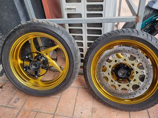 Yamaha Tmax 560 Ζαντες Moss κομπλε με λάστιχα κ δισκους 320μμ-thumb-1