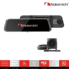 Nakamichi Καταγραφικό Καθρέπτη Υψηλής Ανάλυσης 9,3" ND410W 1080FHD Με Κάμερα Οπισθ