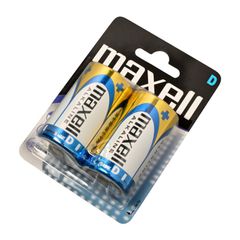 MAXELL Αλκαλικές Μπαταρίες LR20 D BL2-thumb-1