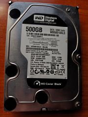 HDD 3,5" WD 500GB Sata III