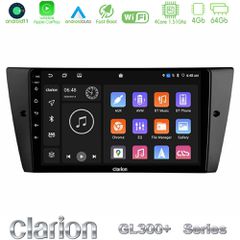 Clarion GL300+ Series 4Core Android11 4+64GB BMW 3 Series 2006-2011 Navigation Multimedia Tablet 9"