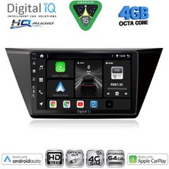 DIGITAL IQ BXK 19769_CPAA (10inc) MULTIMEDIA TABLET for VW TOURAN mod. 2016-2026 | Pancarshop