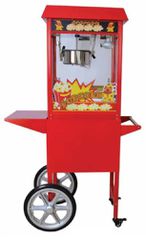 ΠΡΟΣΦΟΡΑ!!! KARAMCO ET-POP6A-R© (8 Onzes - 1,17Kw/230V) Τροχήλατη Μηχανή Pop Corn Ποπ-Κόρν - 94x50x159,5cm